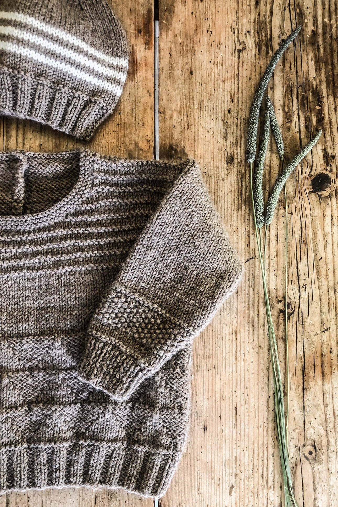Kennedy Sweater & Hat Knit Pattern