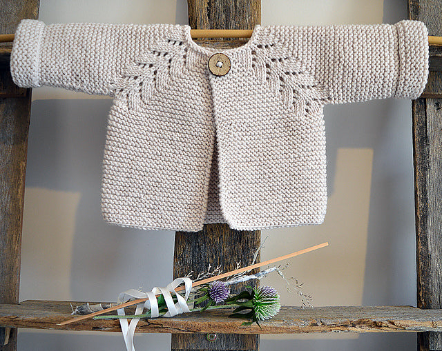 Norwegian Fir Cardigan Knit Pattern