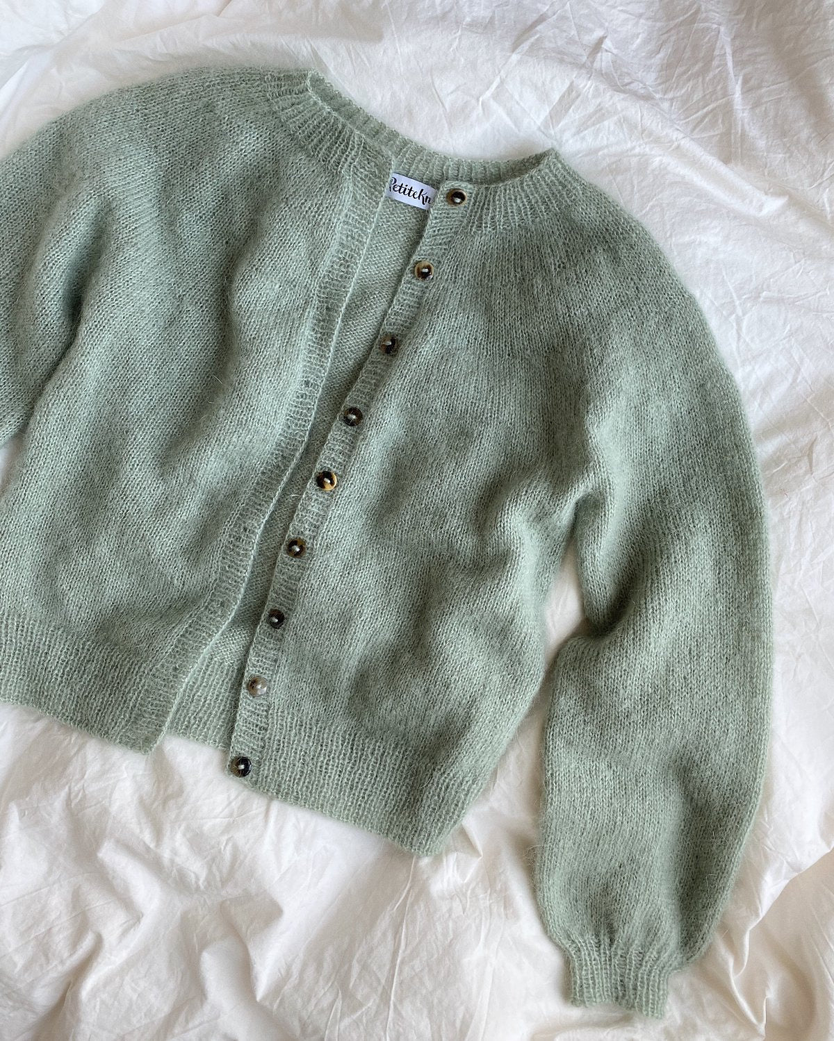 Novice Cardigan Knit Pattern - Mohair Edition