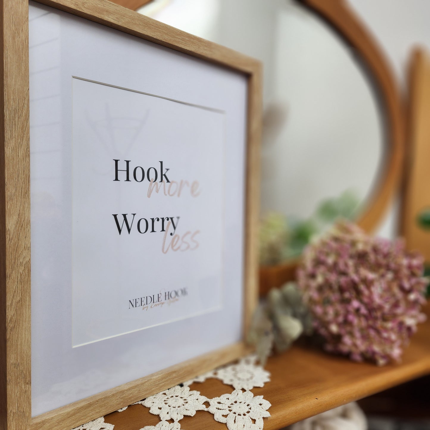 Print - Hook More, Worry Less