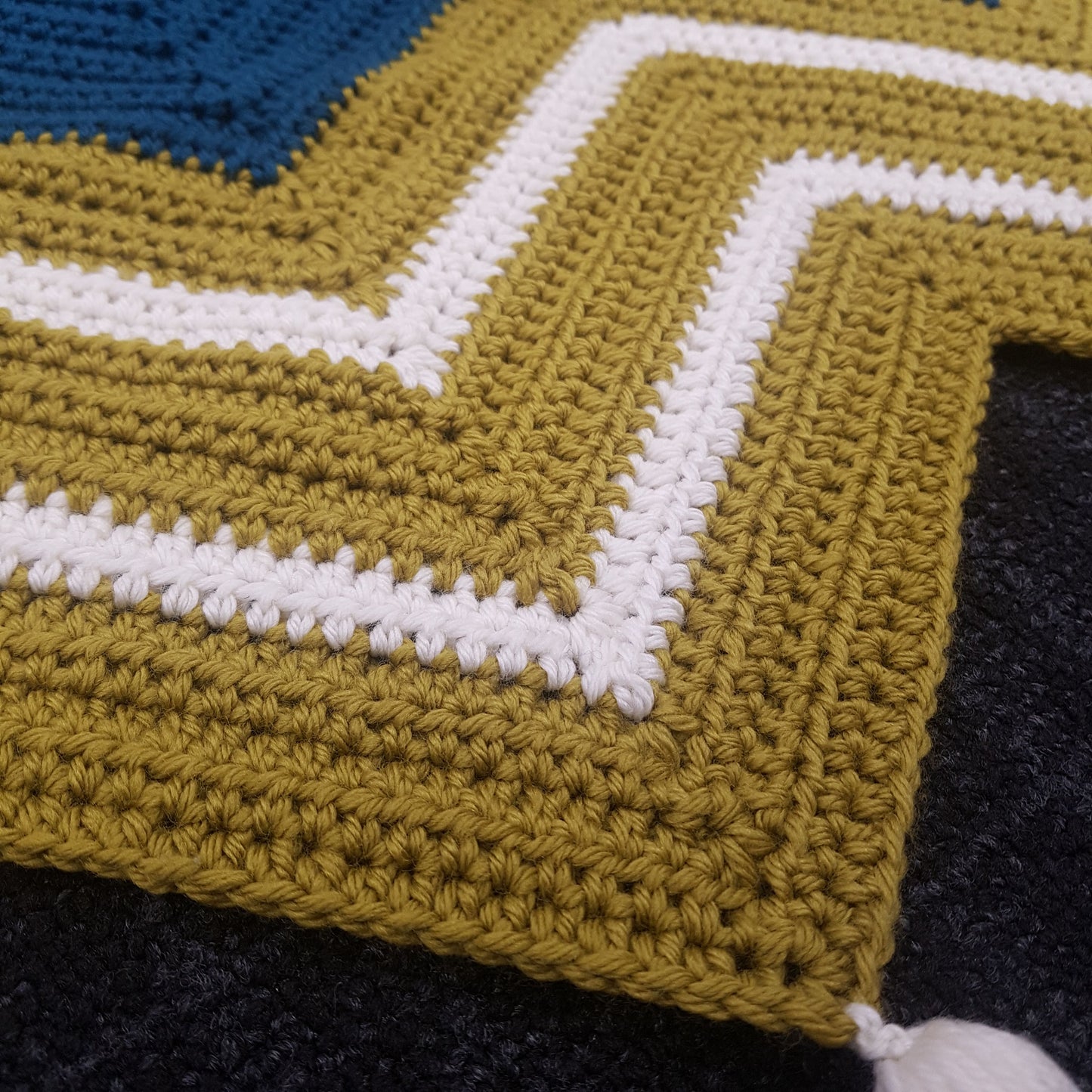 Chevron Blanket Crochet Pattern