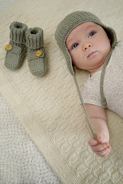 Brayden Hat and Boots Knit Pattern
