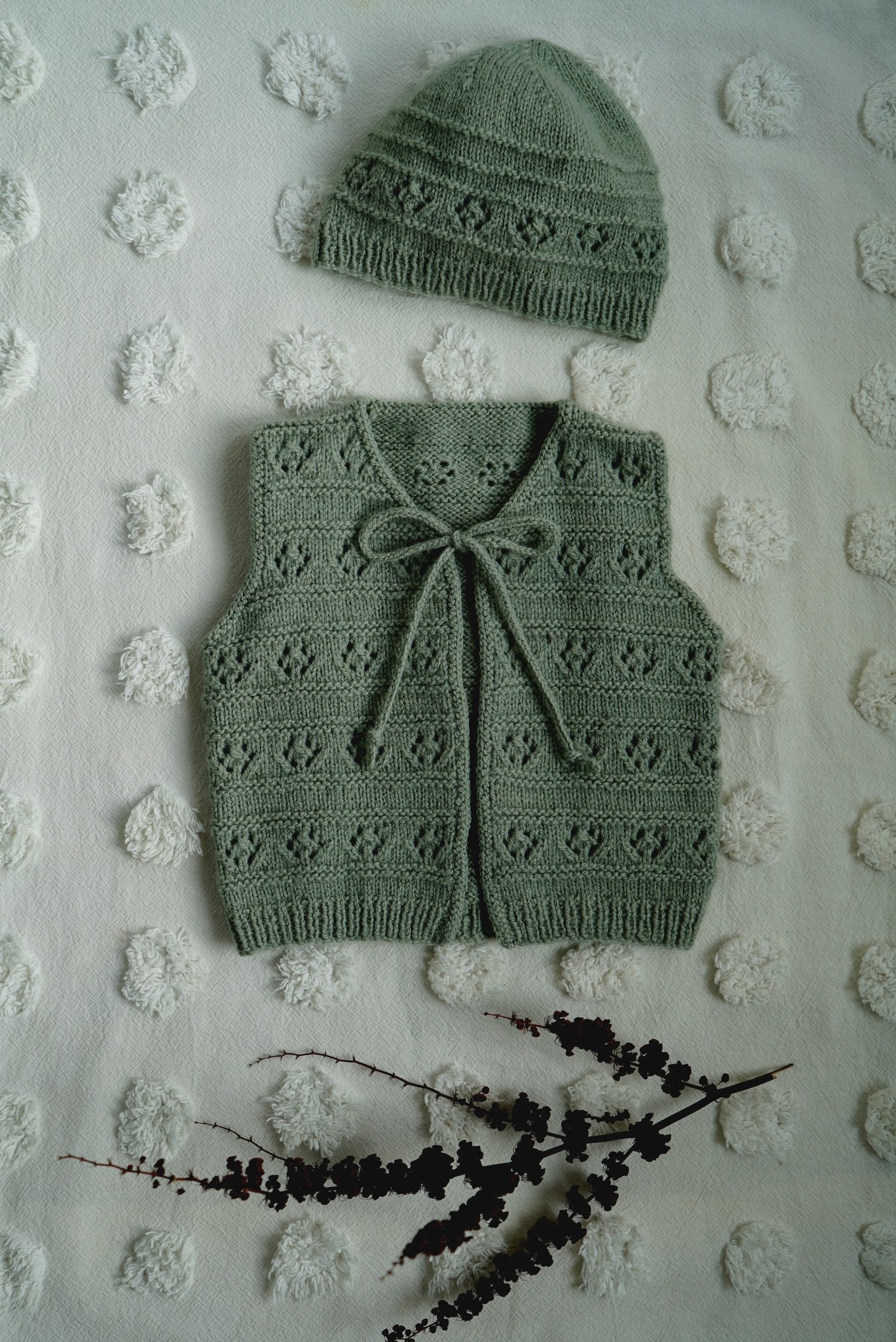 Faith Vest and Hat Knit Pattern