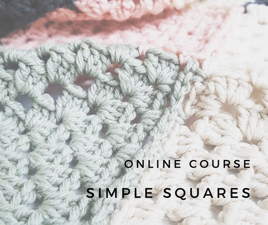 Simple Squares Blanket Online Course