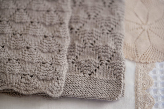 Sweetheart Blanket Knit Pattern