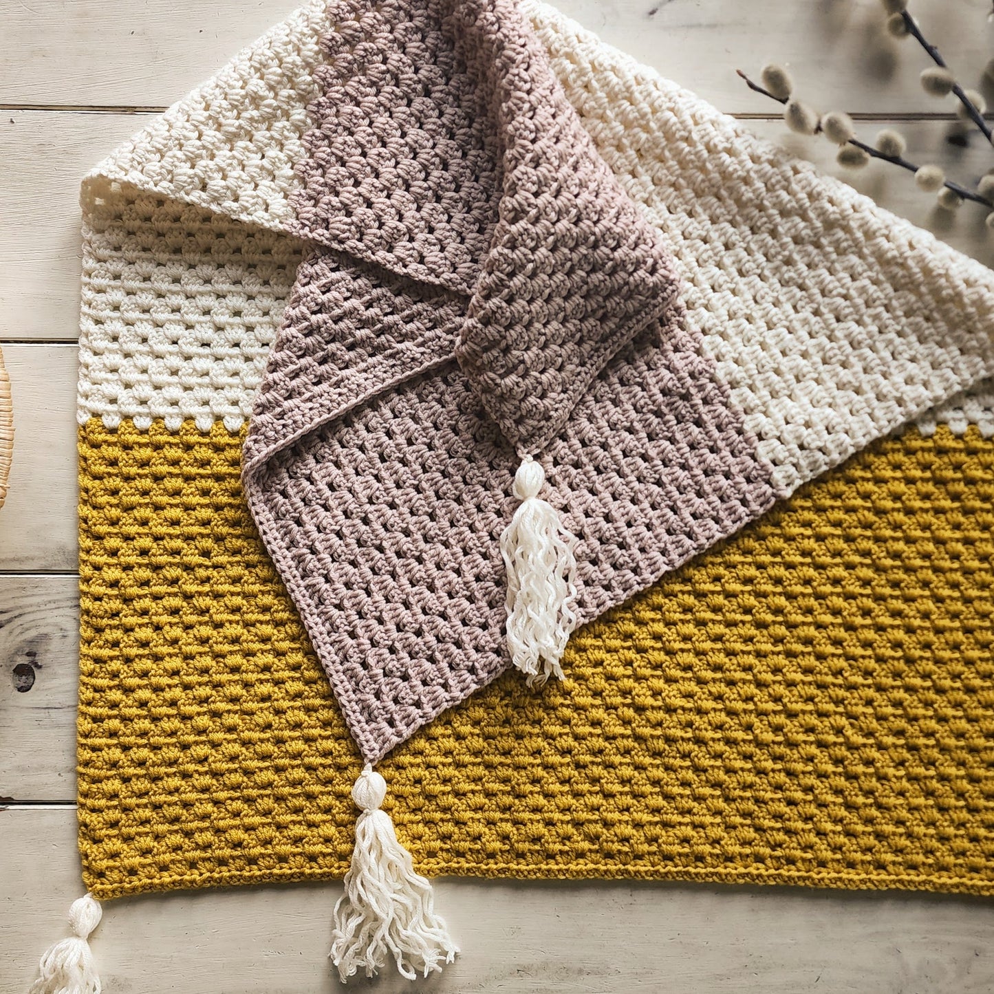 Wolsley Baby Blanket Crochet Pattern